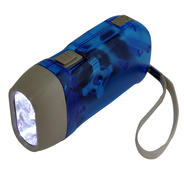 Hand Press LED Flash Light