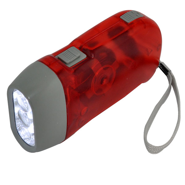 Hand Press LED Flash Light