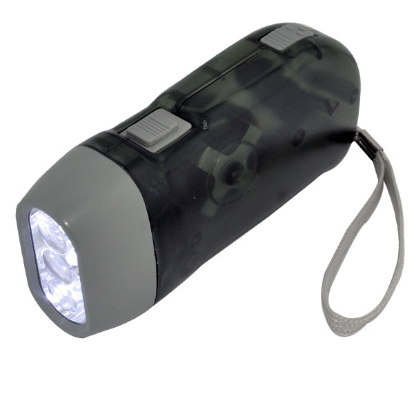 Hand Press LED Flash Light